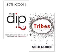 Seth Godin Collection 2 Books Set (The Dip, Tribes)