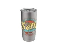 Seth Legend Has Retired Personalized Retirement Stainless Steel Insulated Tumbler