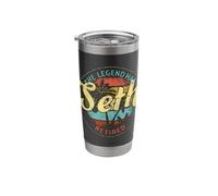 Seth Legend Has Retired Personalized Retirement Stainless Steel Insulated Tumbler