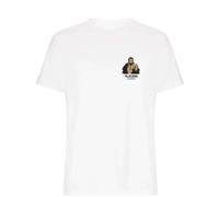Seth Rollins Badge Men's T-Shirt - White / 2XL