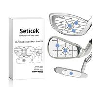 Seticek Golf Impact Tape for Iron, Wood and Putter Clubs