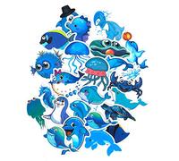 SetProducts Pack of Dinosaurs Animals Stickers (M#49-FISH2)
