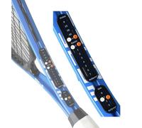 SetSavvy Tennis Score Keeper for Racket and Paddle, Tennis Score Counter, Small, Easy-to-Mount Point Tracker for Recording Points, Games, and Sets, Featherweight Score Keeping Device, 2g (Black)