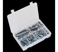 Setscrew, Nut & Washer Assortment 150pc High Tensile M10 Metric