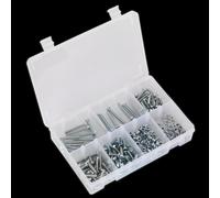 Sealey High Tensile Set Screw, Nut and Washer Assortment M5 Pack of 444