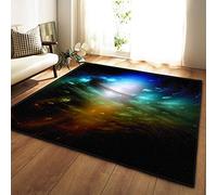 SETSCZY Carpet for Living Room, Planet Pattern, Anti-Slip Indoor Rug for Large Modern Living Room Bedroom Rug,D,1.5m x 2m