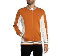 Settanta Baseball Track Jacket Pumpkin Spice/Gardenia/Black M
