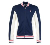 Settanta Track Jacket Navy Gardenia Red, Large