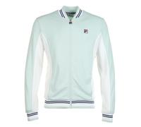 Settanta Track Jacket Surf Spray White Navy, Large