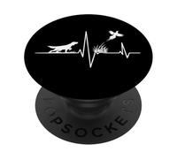 Setter Bird Flush Heartbeat Upland Hunting Dog PopSockets Adhesive PopGrip
