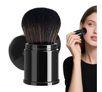 Setting Powder Brush | Retractable Blush Brush, Portable Blush Tool, Compact Cosmetic Applicator Foundation for Travel and Home