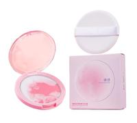 Setting Powder Makeup, Matte Baked Foundation, Long-Lasting Pressed Finish, Lightweight Smooth Texture, Shine Control Daily Use, CC Cream Layer, Suitable for Mature Skin