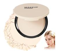 Setting Powder,St-ay Ma-tte Pressed Powder,Face Pow-Der Compact,Long Lasting,Control Smooth Complexion,Natural Looking & Waterproof,Oil Control Lightweight Face Makeup For Women,With Mirror