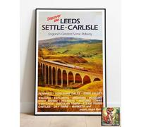 Settle-Carlisle Railway Advertisement Poster Similiar To A1-36"x24" :: Bring Your Walls To Life !