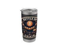 Settle On Chain Ledger Confirmation Stainless Steel Insulated Tumbler