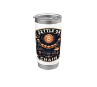 Settle On Chain Ledger Confirmation Stainless Steel Insulated Tumbler