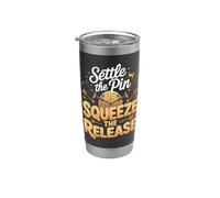 Settle The Pin Squeeze The Release Bowhunter Stainless Steel Insulated Tumbler