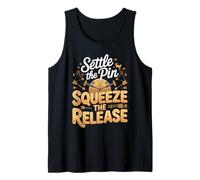 Settle The Pin Squeeze The Release Bowhunter Tank Top
