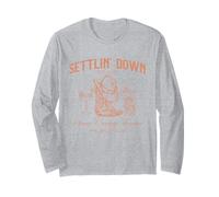 Settlin Down Same Cowboy Forever Western The Bach Club 2025 Long Sleeve T-Shirt