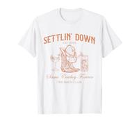 Settlin Down Same Cowboy Forever Western The Bach Club 2025 T-Shirt