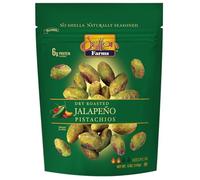 Setton Farms Naturally Seasoned Pistachio Seeds, Jalapeno, Pistachios Without Shell, Certified GMO Free, Gluten Free, Vegan and Kosher, 5 Ounce Resealable Bag