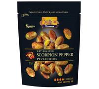 Setton Farms Pistachios, Scorpion Pepper, Extreme Flavour, Naturally Spiced Pistachio Seeds, Dry Roasted Pistachios Without Shell, GMO Project Verified, Certified Gluten Free, Vegan and