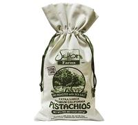 Setton Farms Premium California Pistachios Dry Roasted with Sea Salt Burlap Large Gift Bag| 14 Ounce