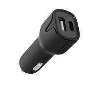 Setty 12W Dual Port USB and USB-C 2.4A Car power supply