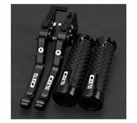 Seulomo brake clutch lever set Brake lever set clutch Moto For Hon&da CB750 CB 750 Motorcycle CNC Aluminum Accessories Adjustable Extendable Folding Brake Clutch Levers Handle Grips(CB750-04)