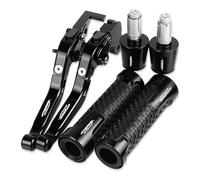 Seulomo brake clutch lever set Brake lever set clutch Moto For Hon@&da CBR600F 2011 2012 2013 CBR600F CBR 600F Motorcycle Aluminum Brake Clutch Levers Handlebar Hand Grips Ends(CBR600F 2011-2013)