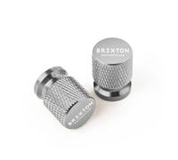 Seulomo Motorbike valve core caps For BRIXTON Cromwell 125 250 1200 Crossfire 500 Storr 500 Sunray 125 Accessories CNC Aluminum Wheel 2PCS Tyre Valve Cap(Ww-2)