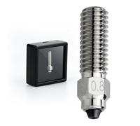SeulQirw 0.8mm Tungsten Carbide Tip Nozzles,High Speed and High Flow 3D printer nozzles for CR-M4/CR-10 SE/ K1/K1 Max/Ender 3 V3 KE 3D Printer