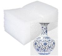 SEUNGCH 12X14 Inch Bubble Bags, 50Pcs Bubble Pouches, Clear Bubble Cushioning Wrap, Double Walled Packing Supplies for Storage, Shipping, Moving, Transporting and Packing