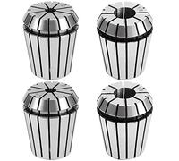SEUNMUK 4 PCS ER32 Spring Collet Set,1/2 and 1/4 Inch ER32 Collet Chuck for CNC Engraving Machines, Milling Lathe Tool
