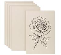 SEUNMUK 6 PCS 3MM A4 Silicone Fake Skin, Double Sided Tattoo Practice Sheet 30 x 20 cm for Beginners and Artists