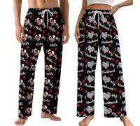 SEURGRY Personalized Photo Face Pyjama Bottoms for Men Women,Custom Pajama Pants With Faces On Them,Gifts for Wife Husband