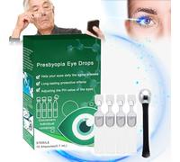 Seurico Presbyopia Eye Drops, Magical Effects Seurico Eye Drops, Brightening Eye Drops, Presbyopia Vision Restore Clear Vision Moisturize Eyes, Reclaim The Vivid, Sharp Vision of Your Youth (10Pcs)