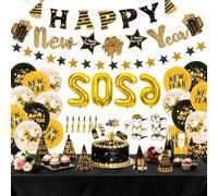 Seutgjie 49pcs New Years Eve Decorations Kit 2027 Happy New Year