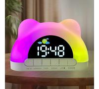 Seutgjie Toddler Sleep Training Clock OK to Wake Clock with RGB Night Light