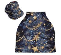 Sevdomey Beautiful Christmas Tree Nursing Car Seat Cover for Babies Newborns, Multi-Purpose Soft Breathable Breastfeeding Cover - Car Seat Covers - Nursing Scarf
