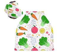 Sevdomey Cartoon Vegetables Nursing Car Seat Cover for Babies Newborns, Multi-Purpose Soft Breathable Breastfeeding Cover Nursing Scarf