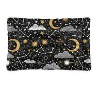 Sevdomey Celestial Stars Pet Pads Kennel Bed Crate Mattress, Washable Soft Comfortable Pet Bed Pad with Non-Slip Bottom for Small Medium Large Dogs Cats, 60x90 cm