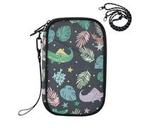 Sevdomey Crocodiles Lightweight Water-Resistant Multi-Pocket Passport Holder Organizer
