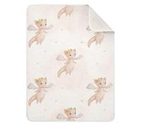 Sevdomey Cute Cartoon Dragon Baby Blanket Newborn Gifts for Girls and Boys, Soft Cotton Newborn Baby Receiving Blanket for Unisex Toddlers,76x101 cm