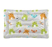 Sevdomey Cute Frogs Pet Pads Dog Bed Cat Bed Kennel Bed Crate Mattress, Washable Soft Comfortable Pet Bed Pad with Non-Slip Bottom for Small Medium Large Dogs Cats, 60x90 cm