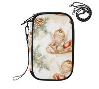 Sevdomey Cute Little Angels Lightweight Water-Resistant Multi-Pocket Passport Holder Organizer