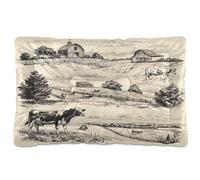 Sevdomey Farm Cows Pet Pads Dog Bed Cat Bed Kennel Bed Crate Mattress, Washable Soft Comfortable Pet Bed Pad with Non-Slip Bottom for Small Medium Large Dogs Cats, 60x90 cm