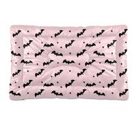 Sevdomey Halloween Bats Pet Pads Dog Bed Cat Bed Kennel Bed Crate Mattress, Washable Soft Comfortable Pet Bed Pad with Non-Slip Bottom for Small Medium Large Dogs Cats, 60x90 cm