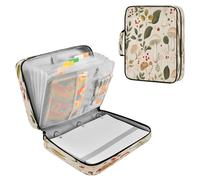 Sevdomey Mushroom Waterproof Expanding File Folder, Accordion Document Organizer with Zipper & Sticky Labels, Large Capacity A4/Letter Size for Office Home