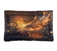 Sevdomey Phoenix Pet Pads Dog Bed Cat Bed Kennel Bed Crate Mattress, Washable Soft Comfortable Pet Bed Pad with Non-Slip Bottom for Small Medium Large Dogs Cats, 60x90 cm